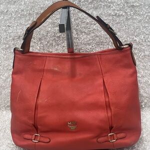 MCM Hobo Leather Handbag